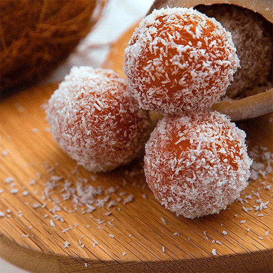 Coconut Gulab Jamun