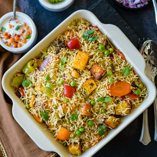 Hyderabadi Paneer Biryani