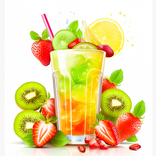 Fresh Mixed Fruit Juice