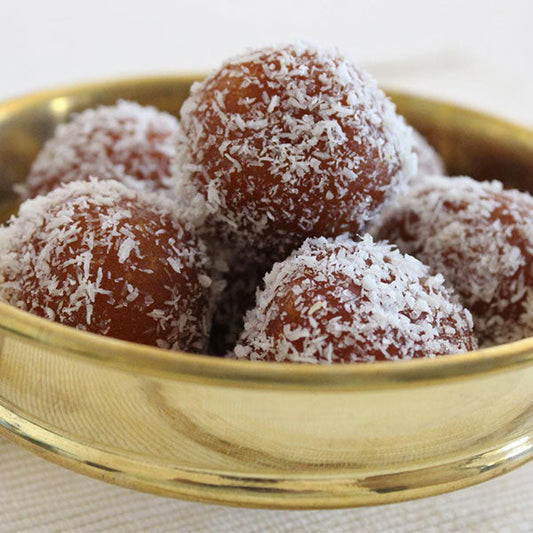 Mini Coconut Gulab jamun