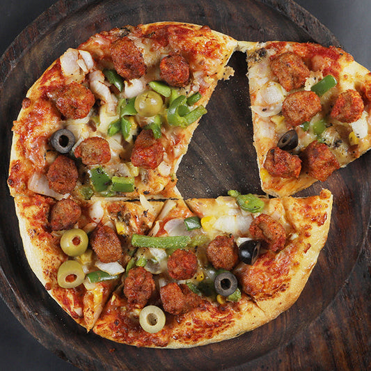 Soya Chaap Tikka Pizza