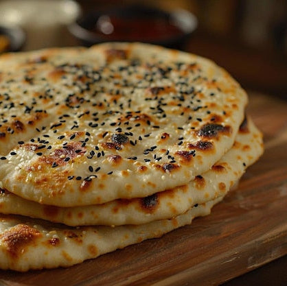 Black Sesame Seed Naan