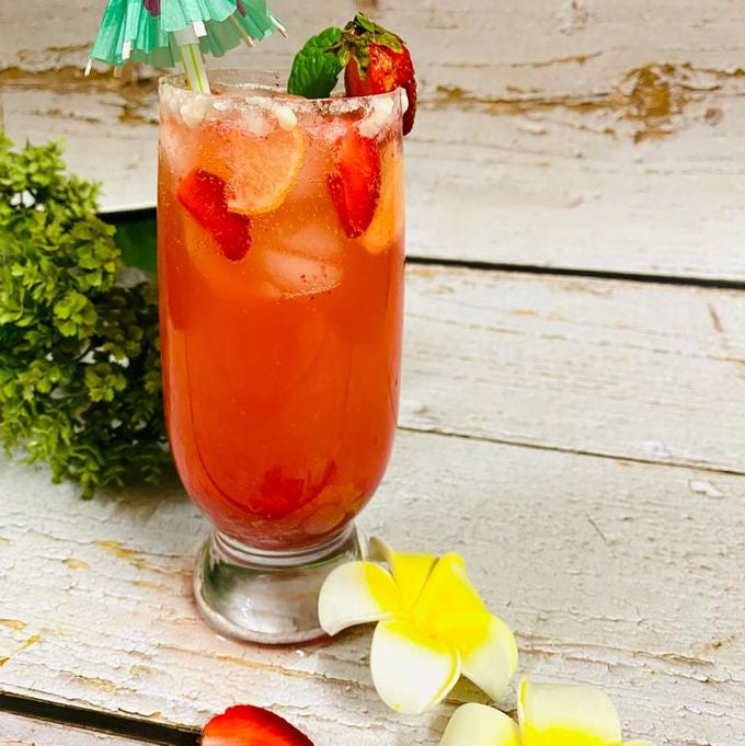 Masala Strawberry Shikanji